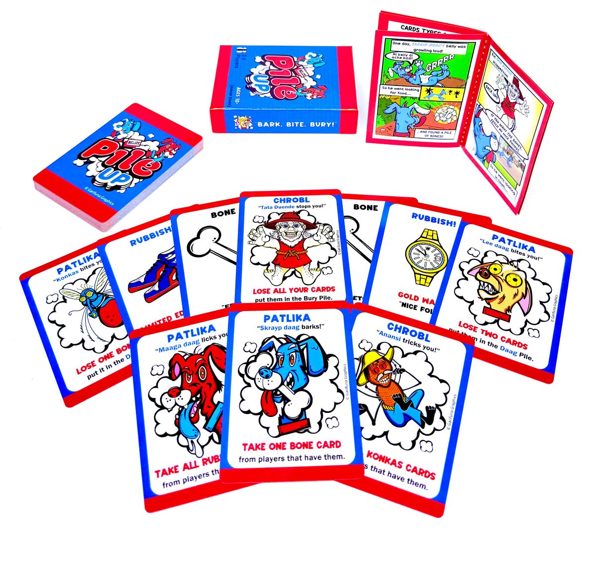 Pile Up Belize - Card Game